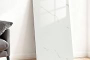 White Tile Stickers 60x30cm/10pcs, Peel and Stick Marble Wall Tiles for Bathroom Kitchen Backsplash Waterproof Removable