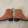 New Genuine suede ankle boots tan size 5/38 Image 2