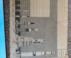 vintage nasa unused postcards from 1967 approx