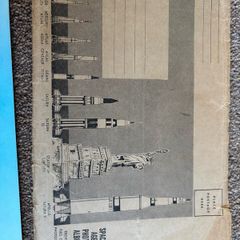 vintage nasa unused postcards from 1967 approx