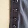 COS black satin bias cut dress Image 3