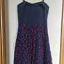 Orsay dress navy with blue and red/pink s. 38/10 Image 4
