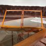Rare ca 1880 Antique Portable Folding Book Rest Music Stand Campaign Desk Top Wooden Image 9