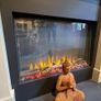 Electric fireplace with Remote Image 3