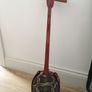 Sanshin from a local workshop ASOVIVA, Red (Okinawan traditional three-stringed instrument) Image 7