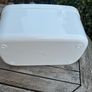 Joseph Joseph Bread Bin with Removable Bamboo Chopping Board Lid-White, 6 L Image 3