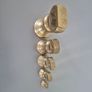 Antique Victorian brass bell weights Image 3