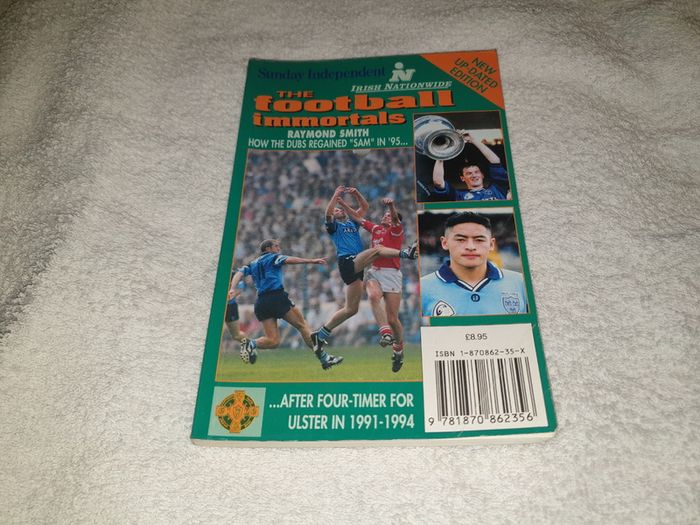 The Football Immortals  Gaa book For Sale Here