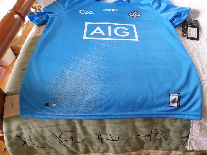 Dublin Gaelic Football Home Jersey 2020 to 2021 Large Adult Shirt O'Neills GAA
