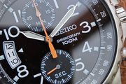 Watch Seiko Chronograph.