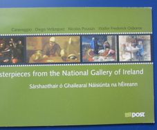 Ireland 2004.National Gallery of Ireland.Complete four pane stamp booklet.