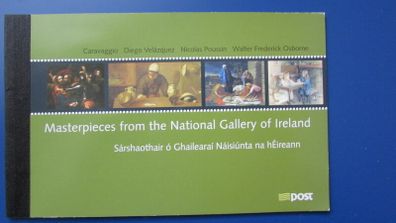 Ireland 2004.National Gallery of Ireland.Complete four pane stamp booklet.