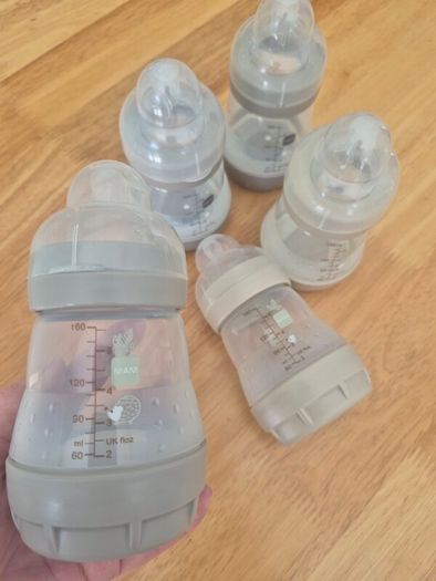 MAM baby bottles