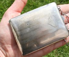 Antique sterling silver wallet