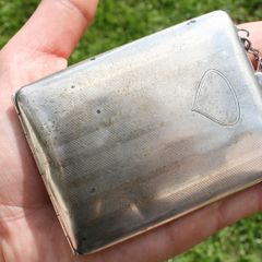 Antique sterling silver wallet