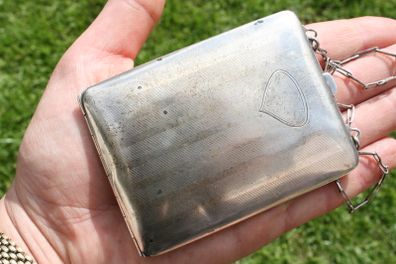 Antique sterling silver wallet