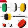 20Pcs Drill Brush Attachment Set, Drill Brush for Cleaning, Power Scrubber Attachment Kit for Cleaning Kitchen, Bathroom, Sink, Tub, Floor/Wall Tile, Grill, Car Wheel All Surfaces, Fits Most Drills Image 3