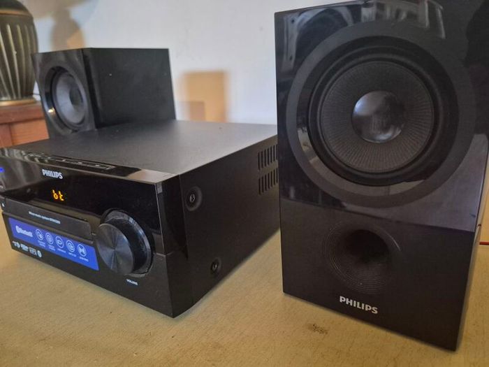 Mini CD Player and Bluetooth.  Micro Music System