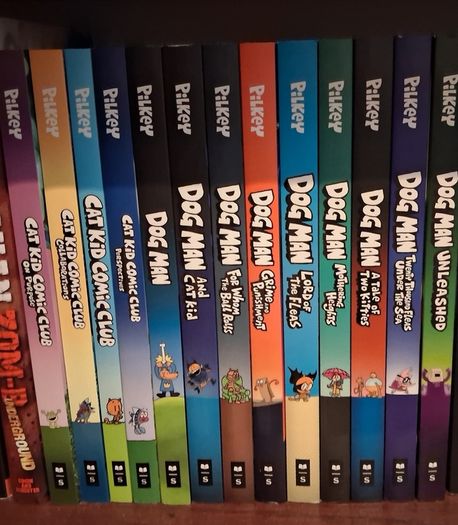 Dev Pilkey signed books