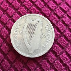 Very Rare 1928 Leath  Coroin ( half crown)
