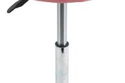 PU Leather Round Barber Shop Stool Height Adjustable Swivel Workshop Barber Shop Home Kitchen Short Bar Stools without Backrest Stool Small (FREE SHIPPING)