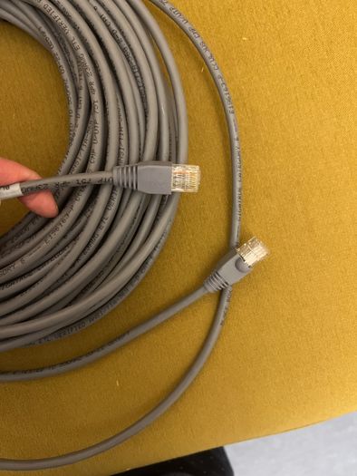 Cat6 30m Cable Utp Black Box Tested To 550mhz