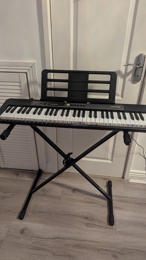 Casio Electric keyboard and stand