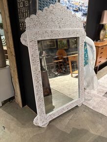 Large mother of Pearl mirror