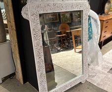 Large mother of Pearl mirror