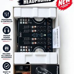 NEW Native Instruments Traktor Kontrol S4 MK2 + Pioneer HDJ-X7 Professional DJ Headphones