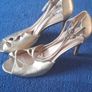 L.K. Bennett Gold High Heel Sandals Image 2
