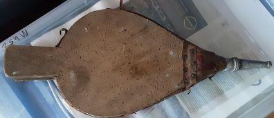 vintage fire bellows, ( AD )