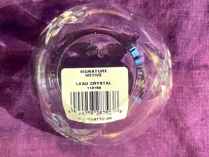 2 Waterford Crystal accessories