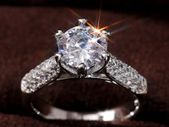 Sterling Silver Solitaire Ring