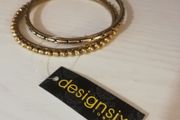 Set of 2 Turner Bracelet Bangles from DesignSix London New with Tags