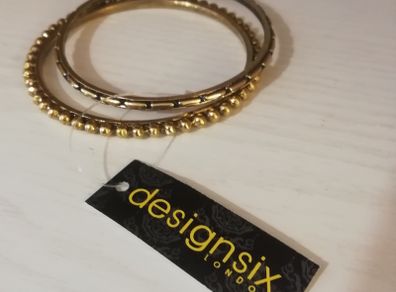 Set of 2 Turner Bracelet Bangles from DesignSix London New with Tags