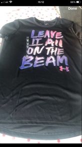 Girls new under armour top age 12/13