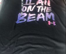 Girls new under armour top age 12/13