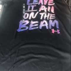 Girls new under armour top age 12/13