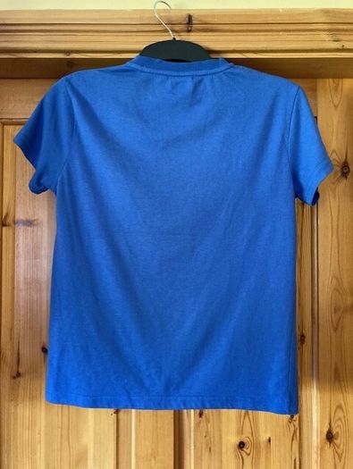 Le Coq Sportif tee shirt. Age 10-11. Royal blue