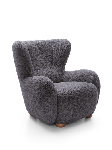 Tidepool Boucle Lounge Chair