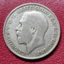 1921 United Kingdom  1 Florin - George V  2nd issue Silver coin Image 3