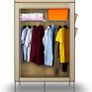 Canvas Fabric Wardrobe 108x45x170 Cm - Free Delivery Nationwide Image 5