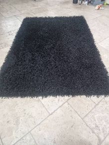 Black Contemporary Rug
