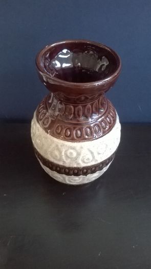 Vintage Retro 60's/70's BAY Keramik West German Vase  - Form Number 92-20