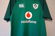 Ireland Jersey. Official Canterbury Ireland Rugby Mens Home Jersey.  Grand Slam 2018 Winning Jersey.  Collect In Dublin Or Receive Via Post.