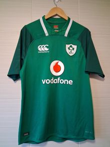 Ireland Jersey. Official Canterbury Ireland Rugby Mens Home Jersey.  Grand Slam 2018 Winning Jersey.  Collect In Dublin Or Receive Via Post.