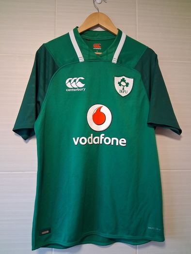 Ireland Jersey. Official Canterbury Ireland Rugby Mens Home Jersey.  Grand Slam 2018 Winning Jersey.  Collect In Dublin Or Receive Via Post.