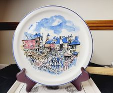 Villeroy & Boch Luxembourg Folklore Plate No 1 Echternach Charles Bech Boxed
