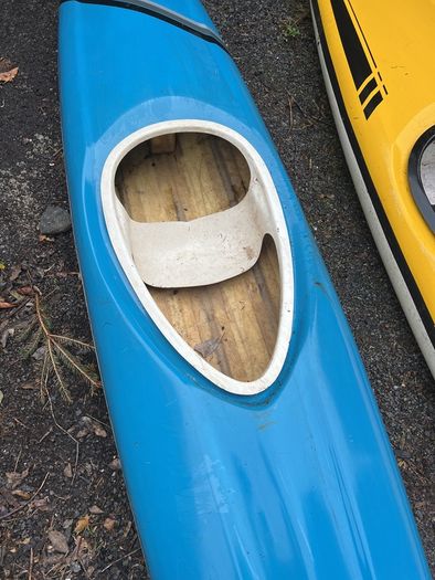 Canoes, two old 1980's kayaks, Craughwell, Co. Galway